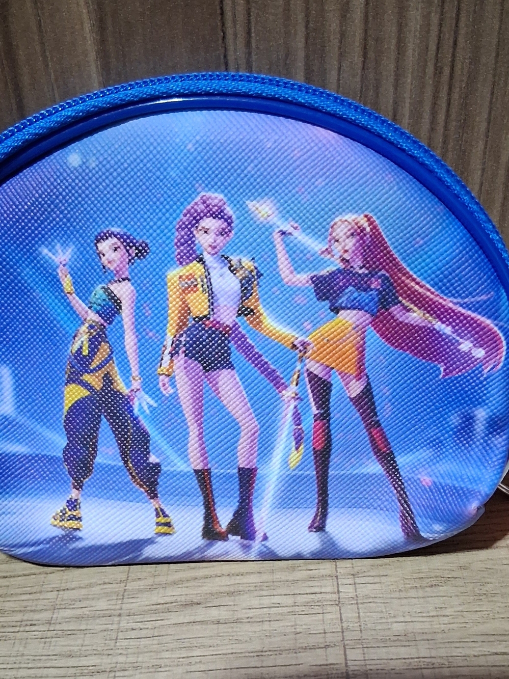 Demon Hunters Blue Coin Bag